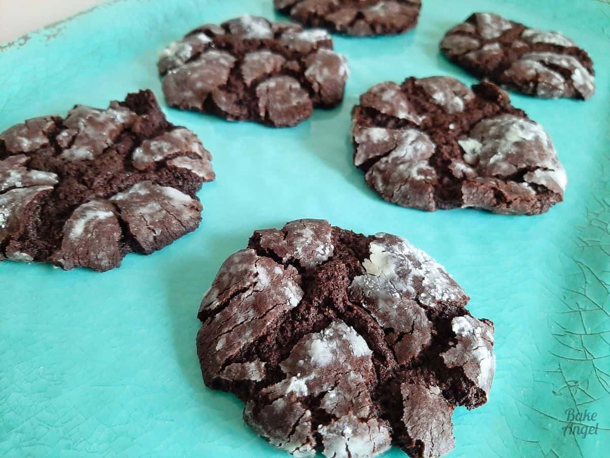 Vegan Chocolate Crinkle Cookies: Perfect Holiday Baking - Bake Angel