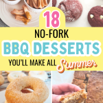 A collection of easy BBQ desserts perfect for summer parties, picnics, and family gatherings. No-fork, handheld, dairy-free recipes with gluten-free and vegan options included.