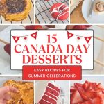 15 easy desserts for Canada Day.